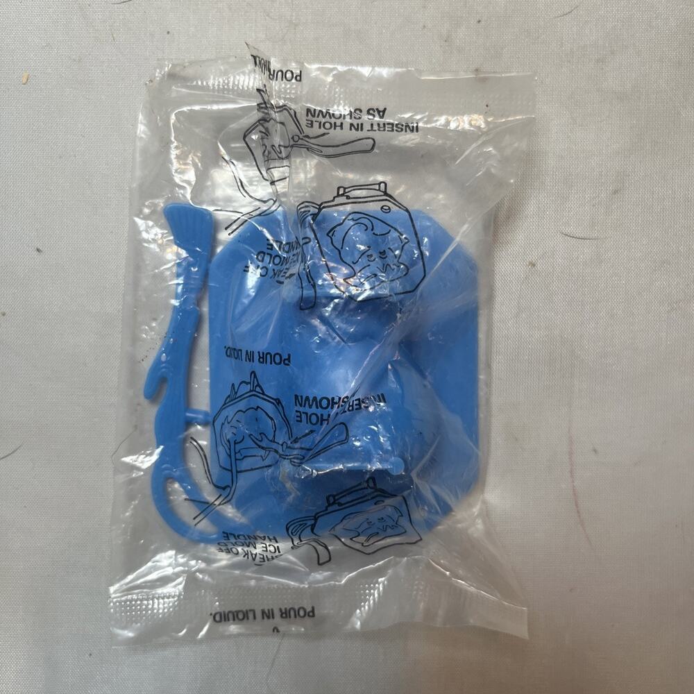 1980 Flintstones Dino Ice Mold Cereal Premium Vintage Hanna Barbera New in Bag